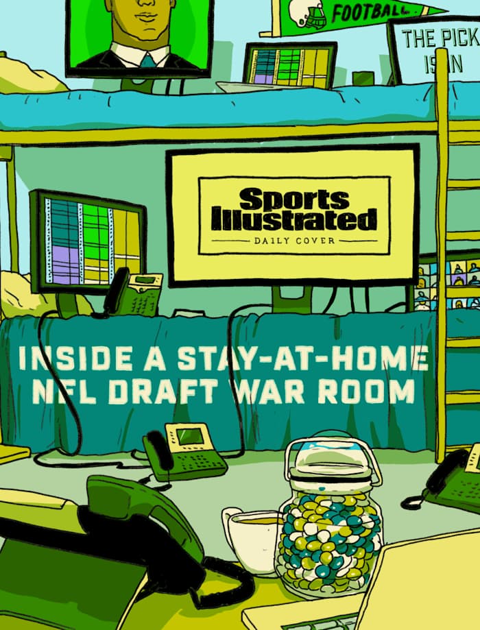 NFL Draft GM's virtual war room